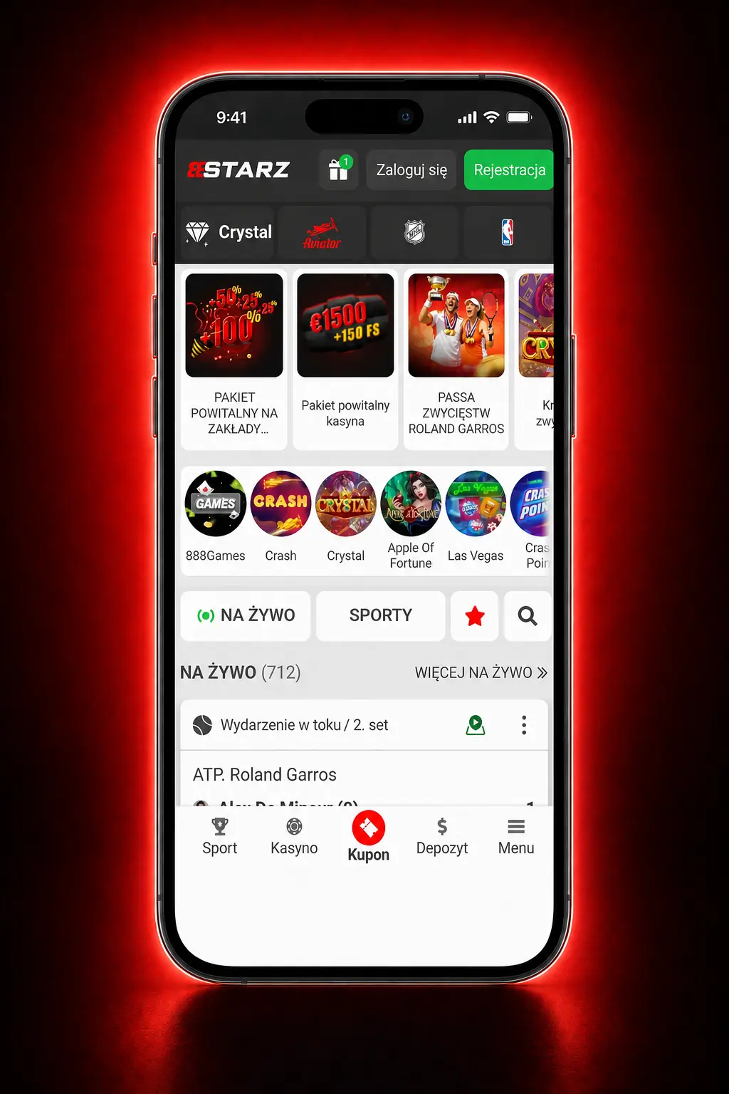 Kroki aktywacji bonusu w 888starz w Polsce – rejestracja, wpłata i odbiór promocji