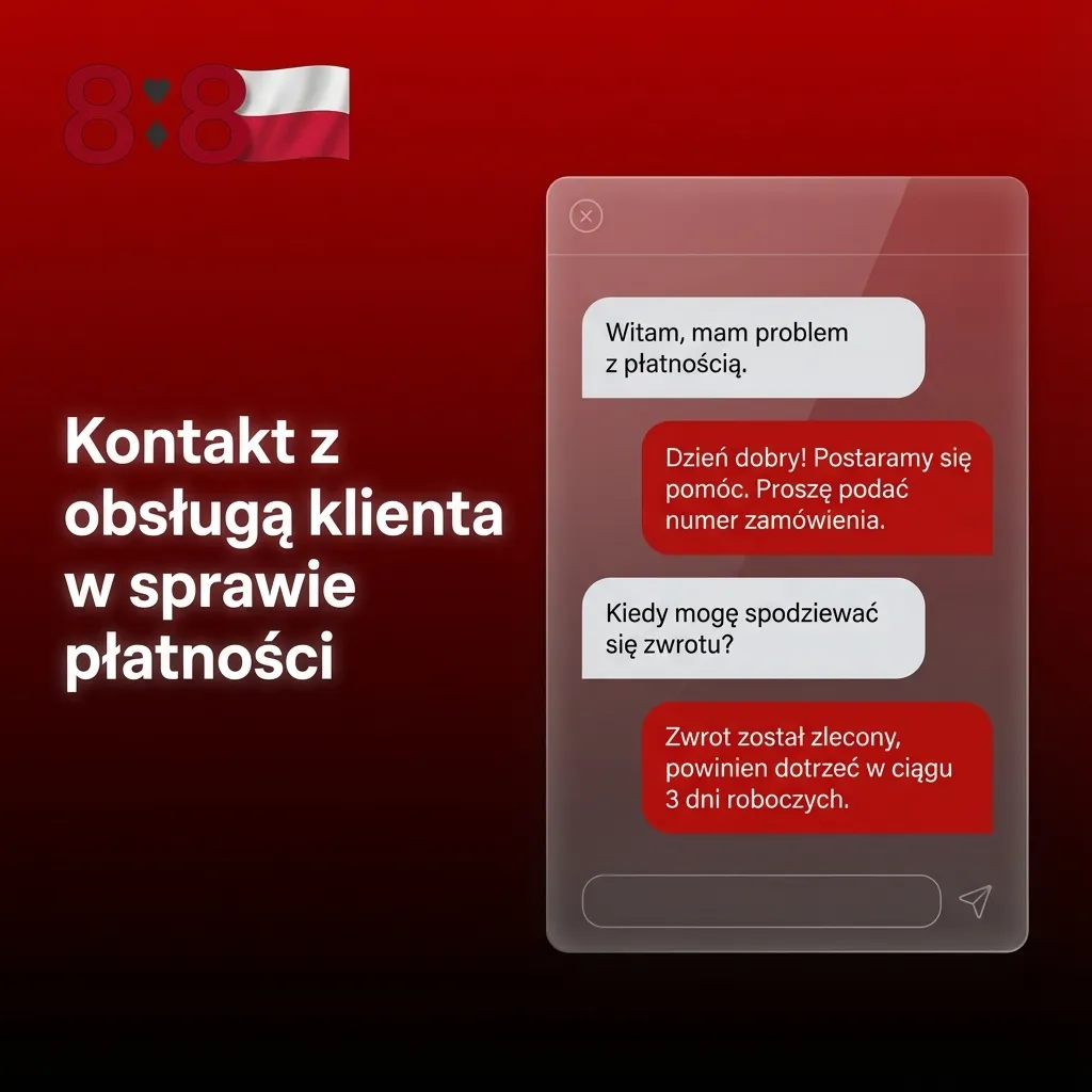 Ilustracja przedstawiająca kontakt z obsługą klienta w sprawie płatności przez czat, e-mail i aplikację mobilną
