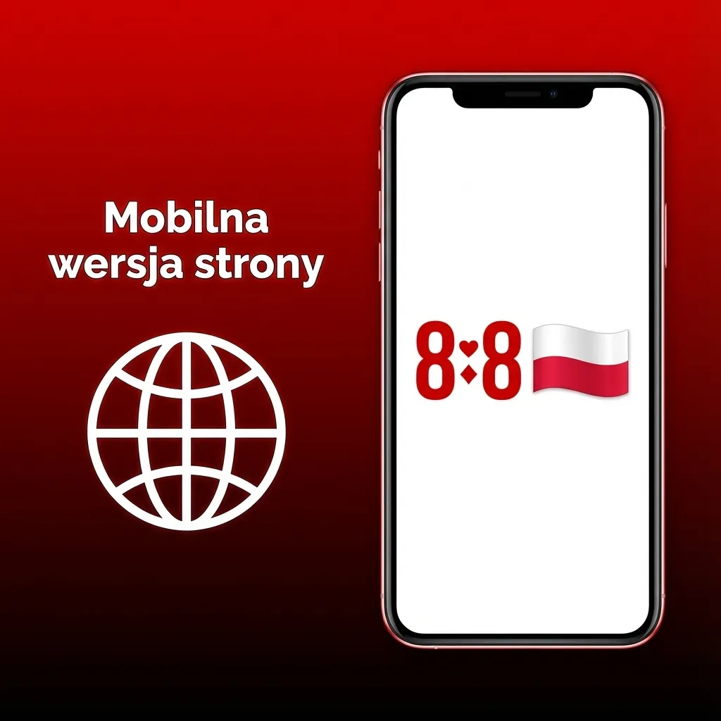 Smartfon z otwartą mobilną stroną 888starz, pokazujący zakłady, sloty i panel konta w czytelnym, dotykowym układzie