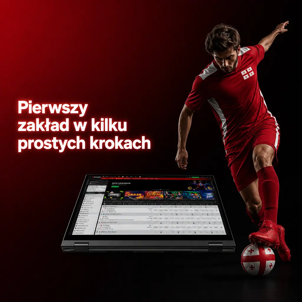Kroki stawiania pierwszego zakładu na 888starz: rejestracja, wpłata, wybór meczu i kupon