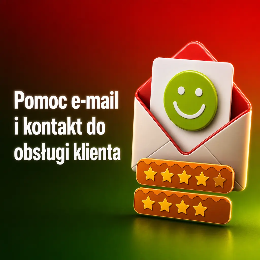 Kontakt e-mail z obsługą klienta – weryfikacja konta, reklamacje i problemy z płatnościami