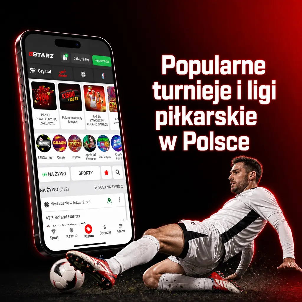 Popularne turnieje i ligi piłkarskie w Polsce – Ekstraklasa, Liga Mistrzów, Premier League i więcej