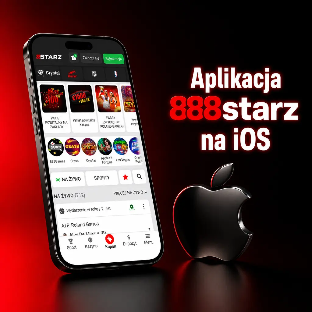 Aplikacja 888starz na iOS dla iPhone i iPad – zakłady sportowe i kasyno na żywo w jednym miejscu