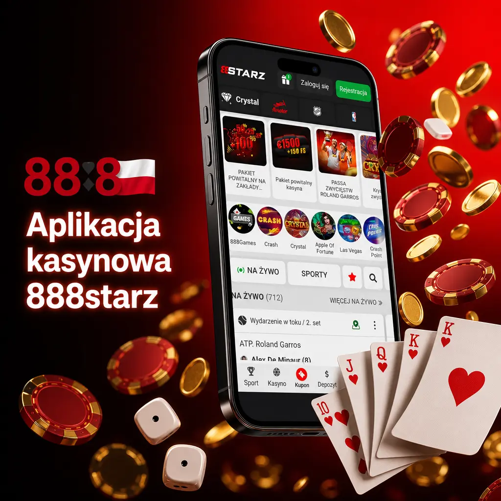 Aplikacja kasynowa 888starz – sloty, ruletka, blackjack i kasyno na żywo w jednym miejscu