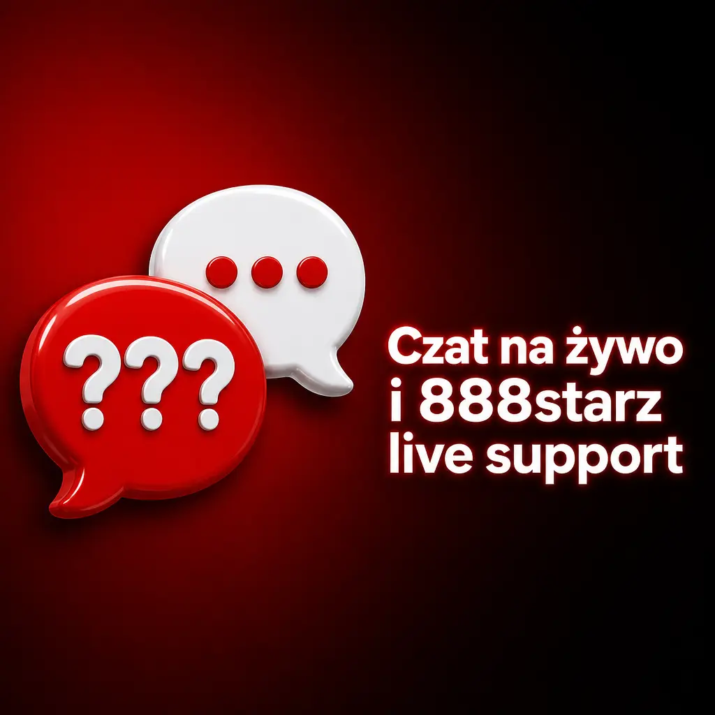Czat na żywo 888starz – ikona czatu na stronie kasyna, obsługa klienta 24/7 w języku polskim