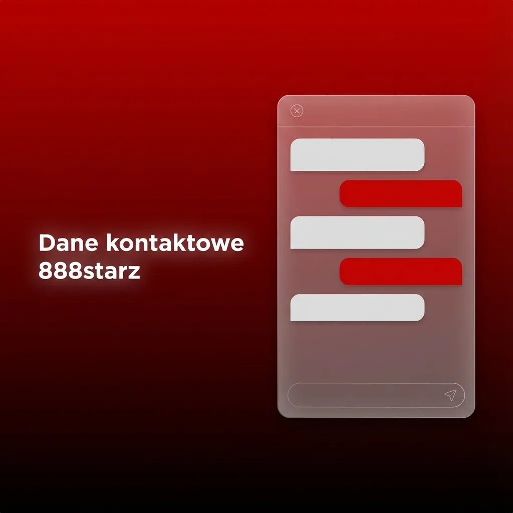 Infografika: Dane kontaktowe 888starz dla polskich graczy, czat na żywo, e-mail, formularz, sekcja FAQ