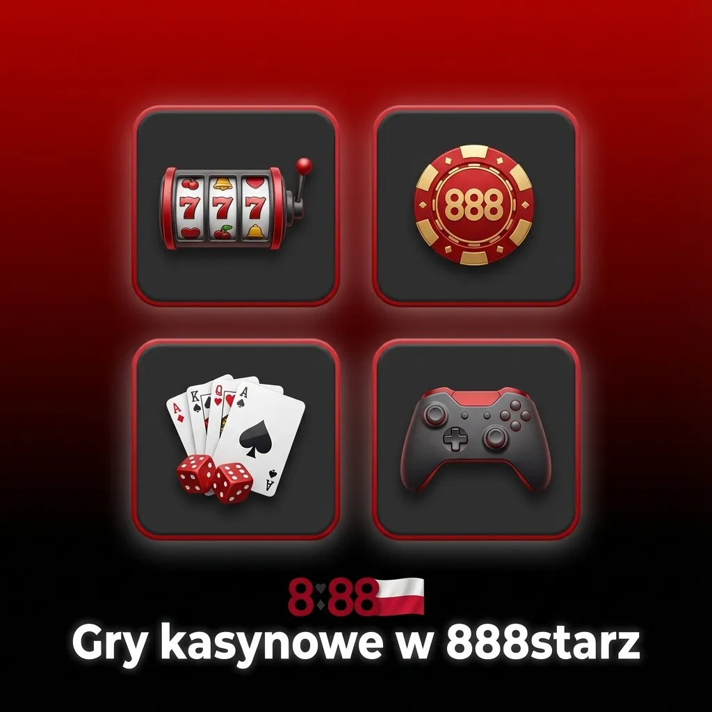 Ekran kasyna 888starz z lobby gier: sloty, ruletka, blackjack, poker, jackpoty i live casino z krupierem