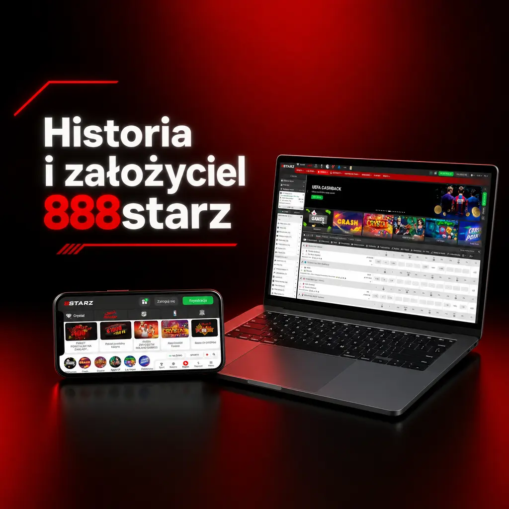Logo i historia marki 888starz założonej w 2019 roku jako platforma zakładów sportowych i kasyna online