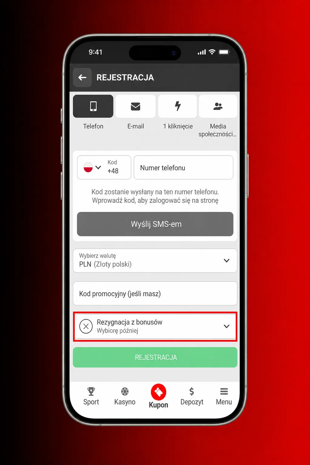 Instrukcja rejestracji konta w 888starz – formularz online krok po kroku na komputerze i telefonie