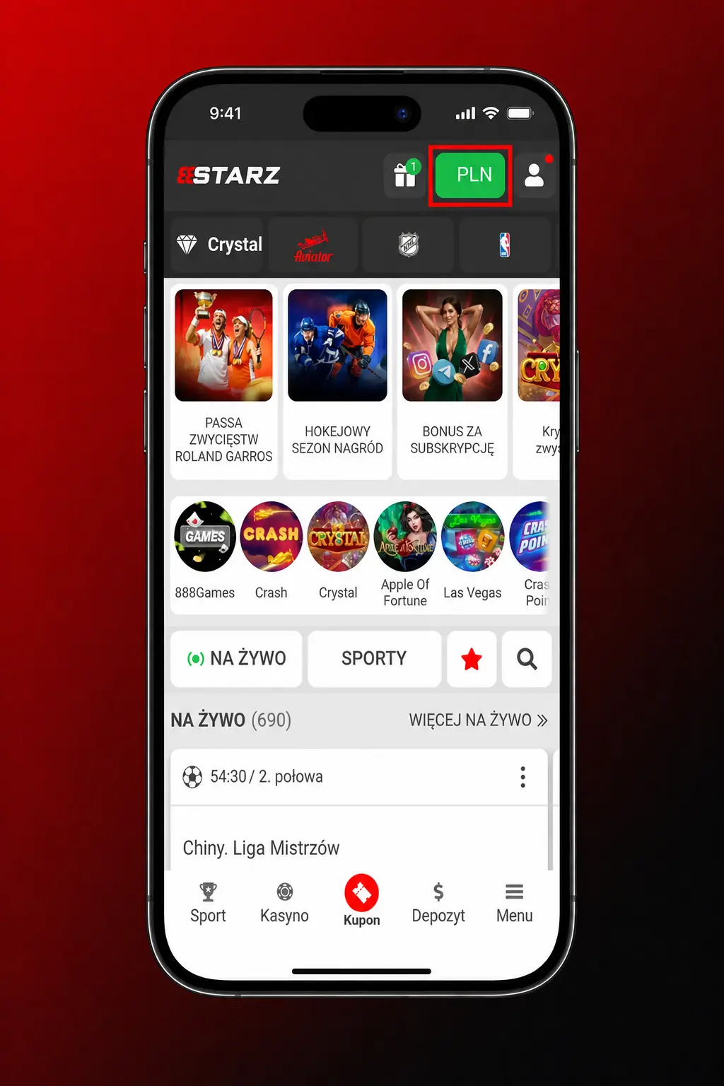 Kroki rejestracji w 888starz – jak odebrać bonus powitalny do 550 PLN