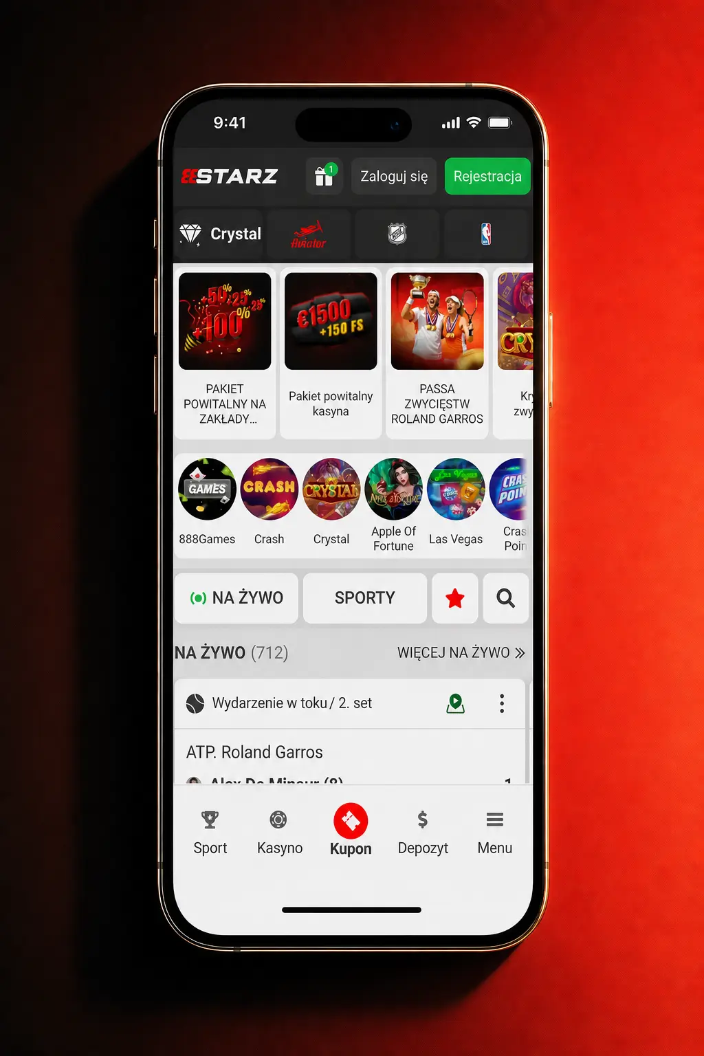 Przewodnik użycia kodu bonusowego 888starz – rejestracja, depozyt i aktywacja bonusu 100% do 550 PLN