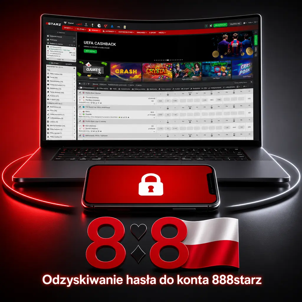 Odzyskiwanie hasła do konta 888starz – kroki resetowania dostępu przez e-mail lub SMS