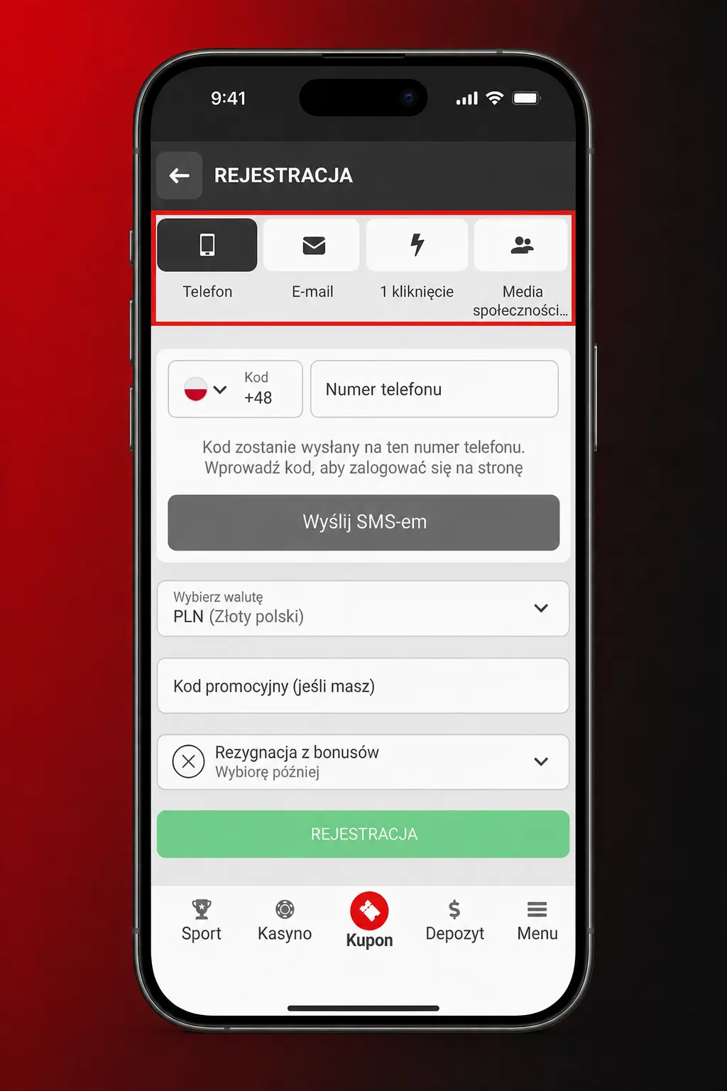 Proces rejestracji konta na 888starz w Polsce – kroki od kliknięcia przycisku do pierwszego depozytu