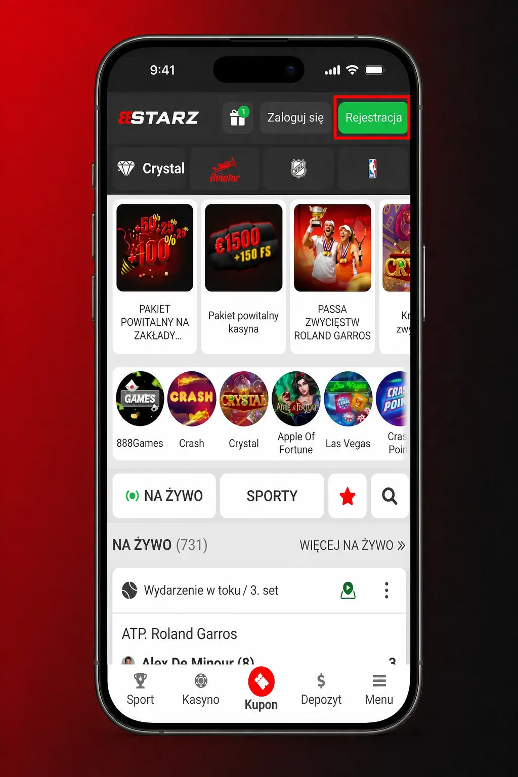 Kroki rejestracji konta na 888starz w Polsce – formularz online z danymi osobowymi i weryfikacją