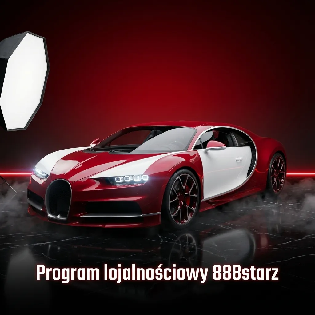 Grafika promująca program lojalnościowy 888starz z poziomami VIP, punktami i nagrodami za grę online