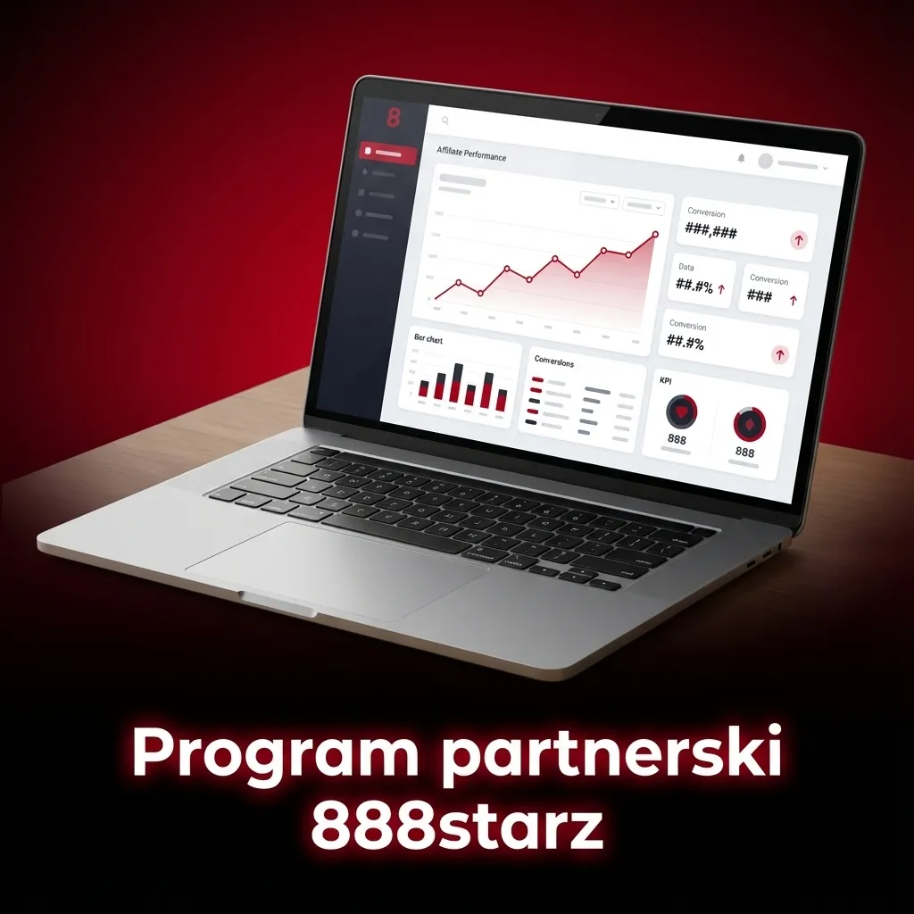 Grafika promująca program partnerski 888starz dla właścicieli stron, twórców i influencerów z Polski