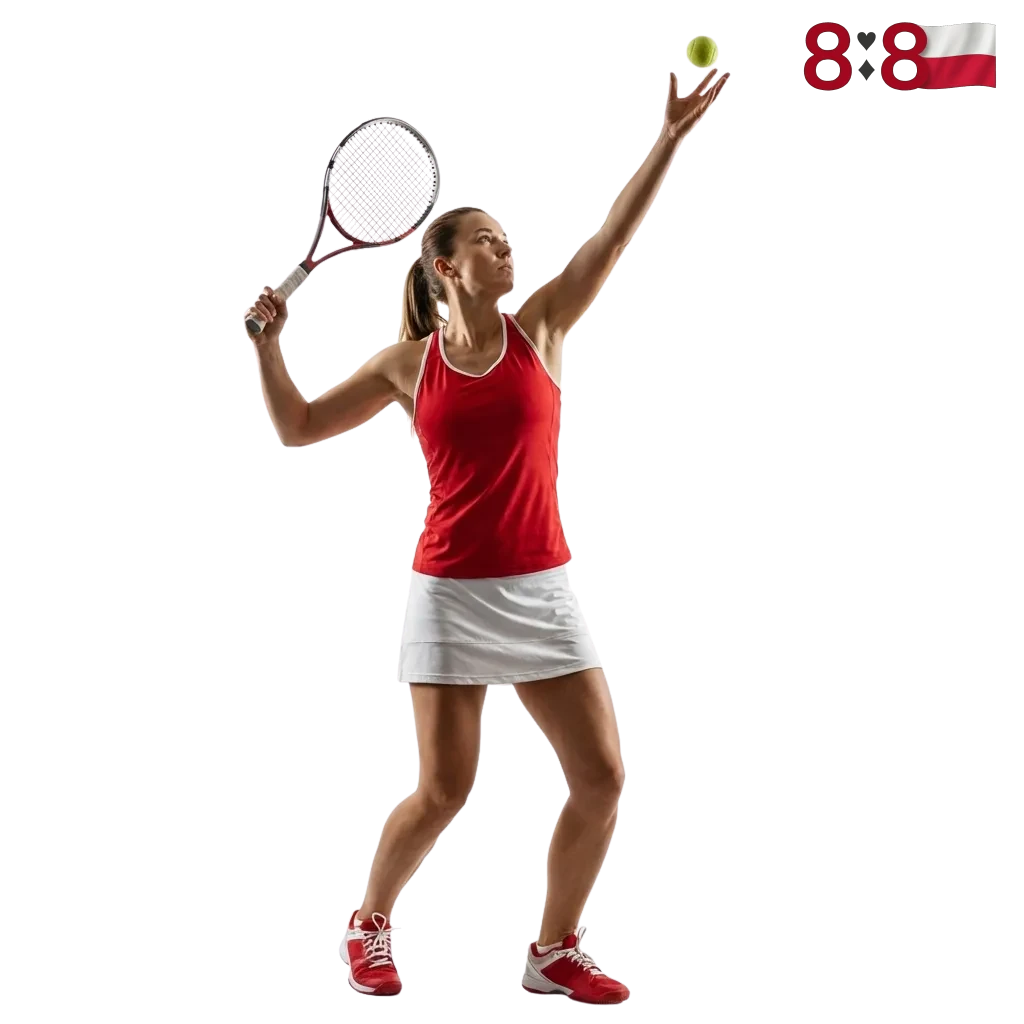 Ekran 888starz z ofertą zakładów na tenis online w Polsce i podświetlonymi kursami na mecze na żywo