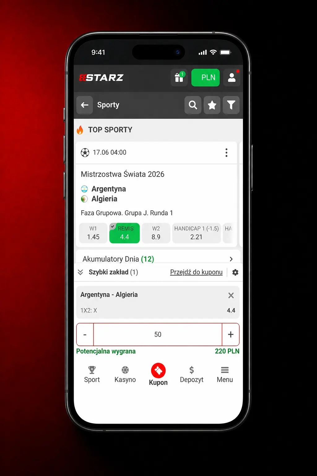 Zakłady tenisowe w aplikacji mobilnej 888starz – obstawianie meczów na żywo z telefonu w Polsce