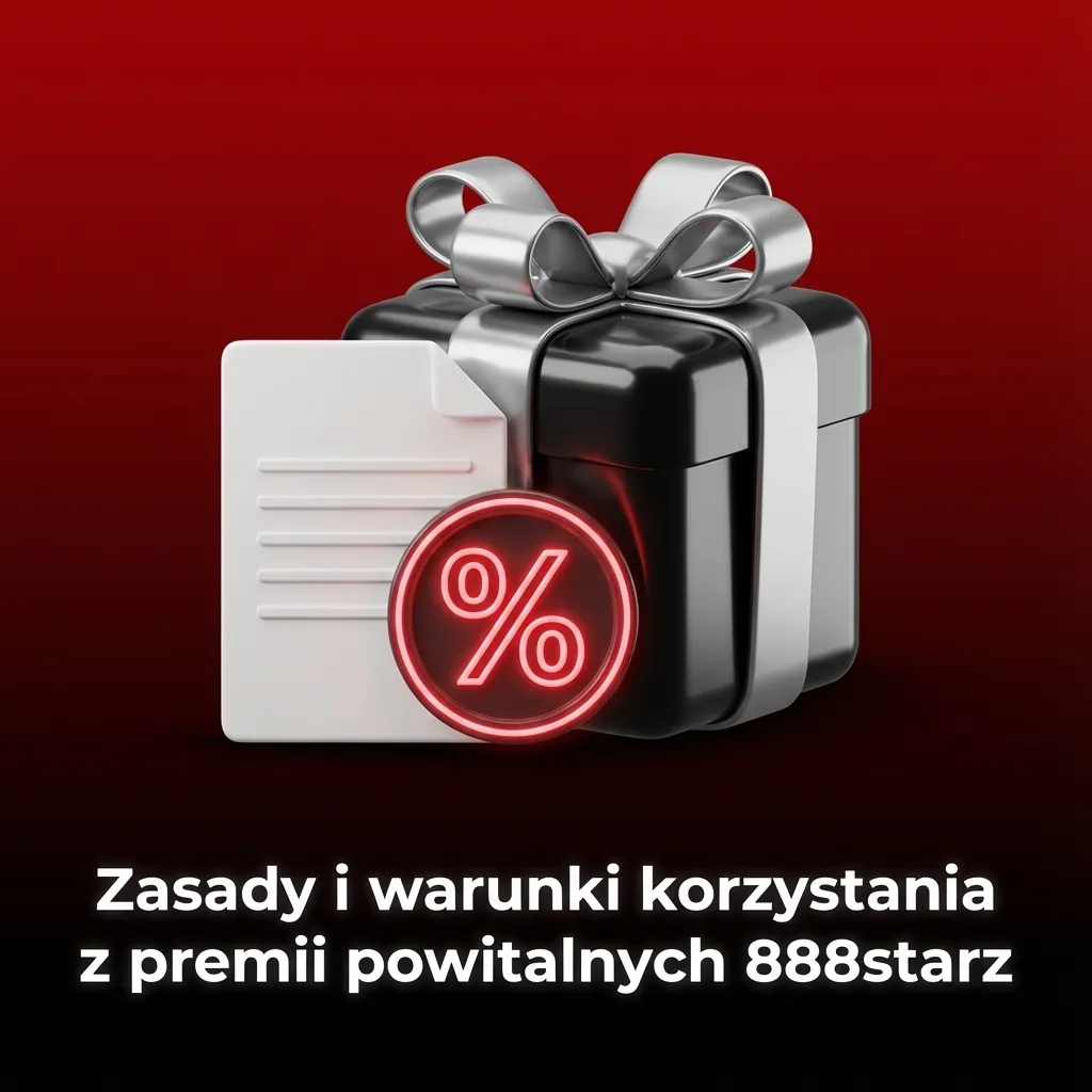 Grafika informacyjna 888starz wyjaśniająca zasady i warunki korzystania z premii powitalnych dla nowych graczy