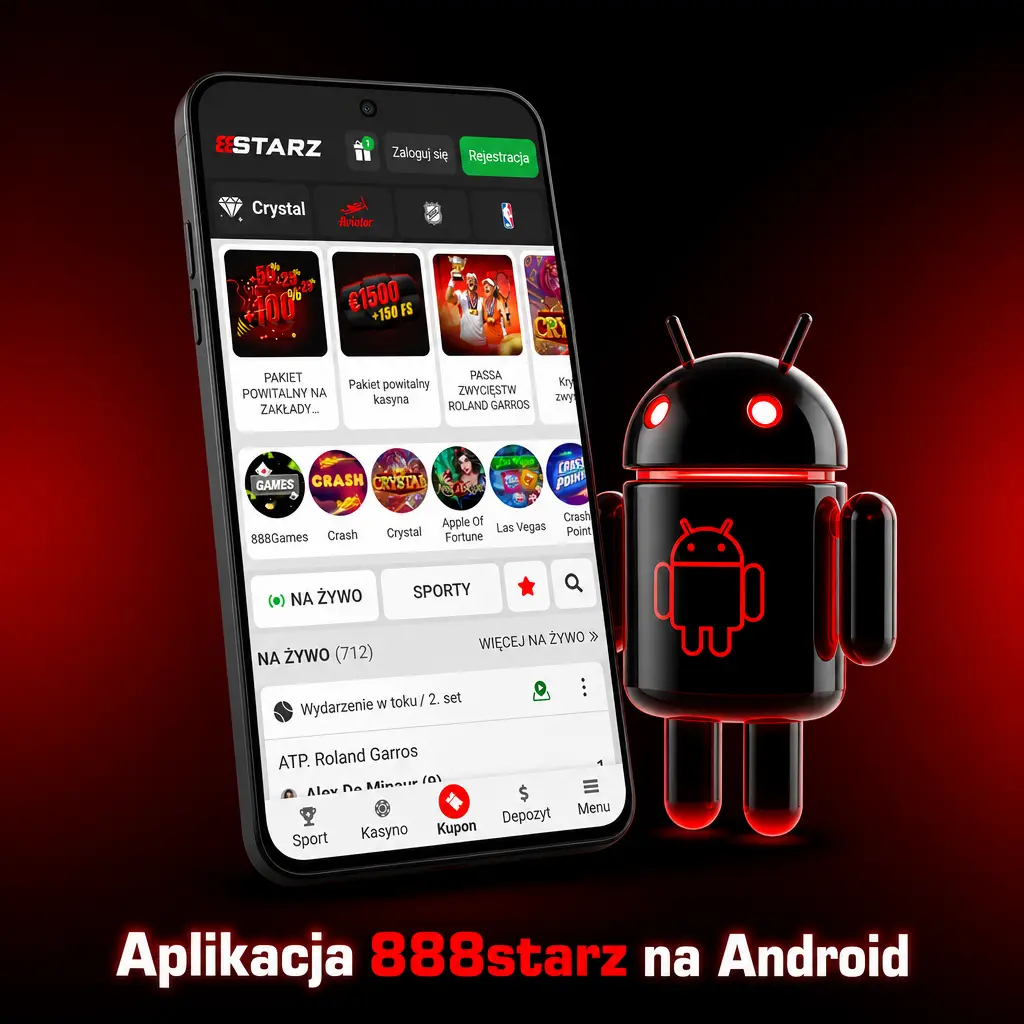 Aplikacja 888starz na Android