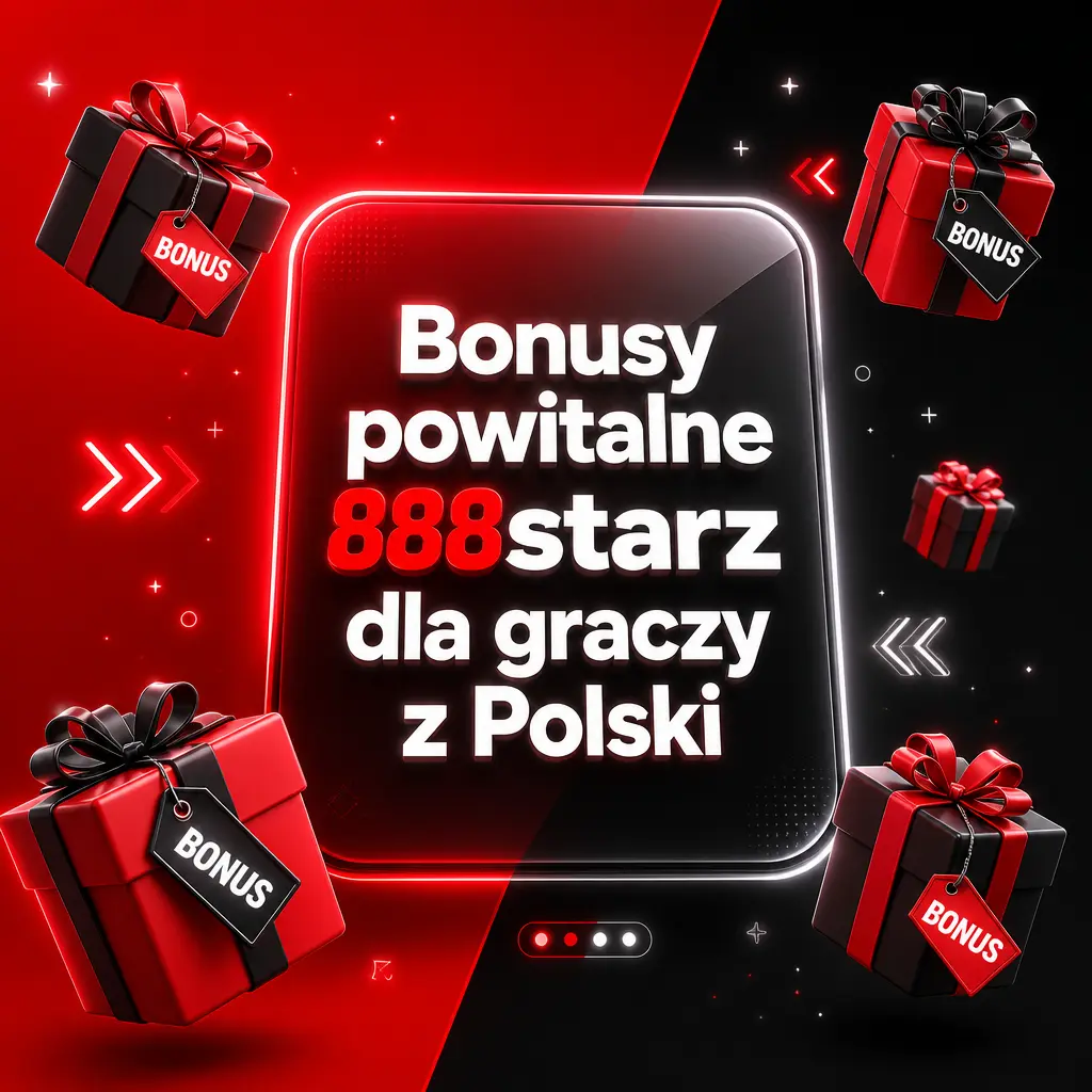 Grafika promocyjna bonusu powitalnego 888starz