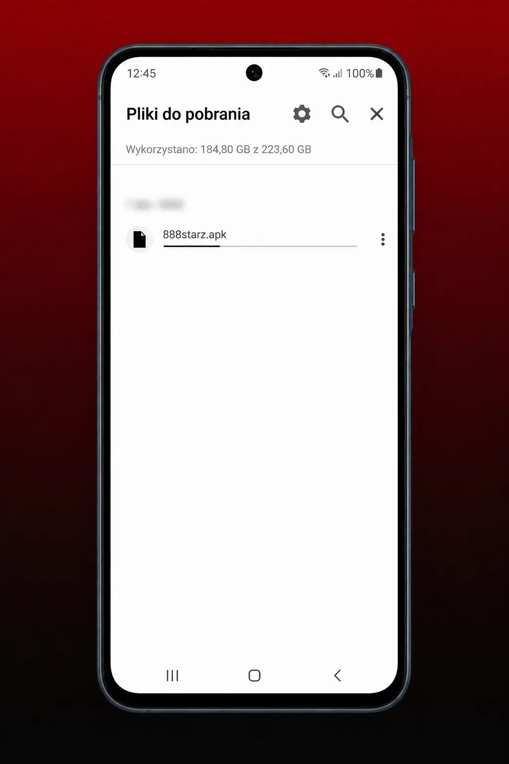 Instrukcja pobierania i instalacji aplikacji 888starz APK na telefonie z Androidem